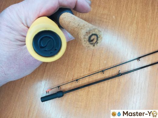 MASTER YO | Зимняя удочка(53 | 40g | Желтая ручка)